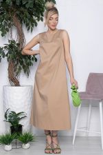 Платье Детали лета (бежевое) П13437-2М LT Collection