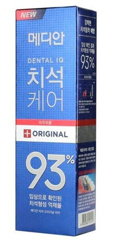 Зубная паста для удаления зубного камня MEDIAN Dental Tartar Care Toothpaste Original 120 г