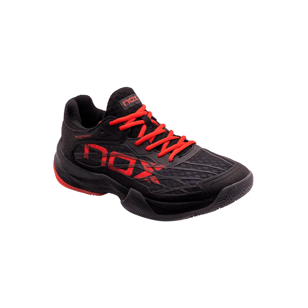 NOX AT10 PRO Черные-Красные кроссовки