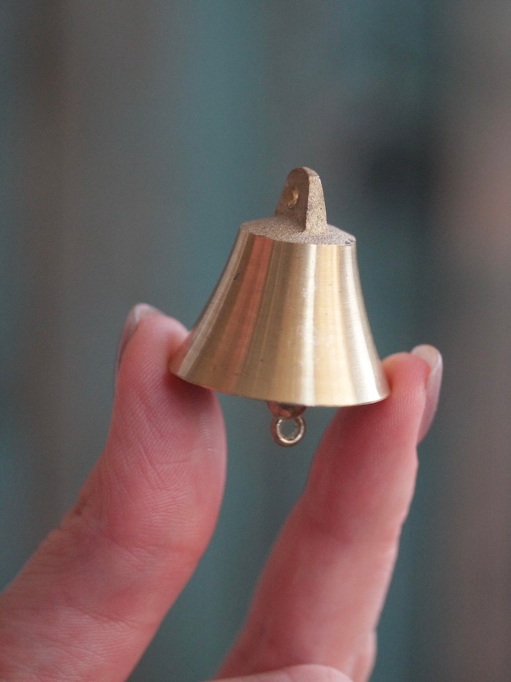 Колокольчик маленький латунь 3,2х3,2 см (3 шт)