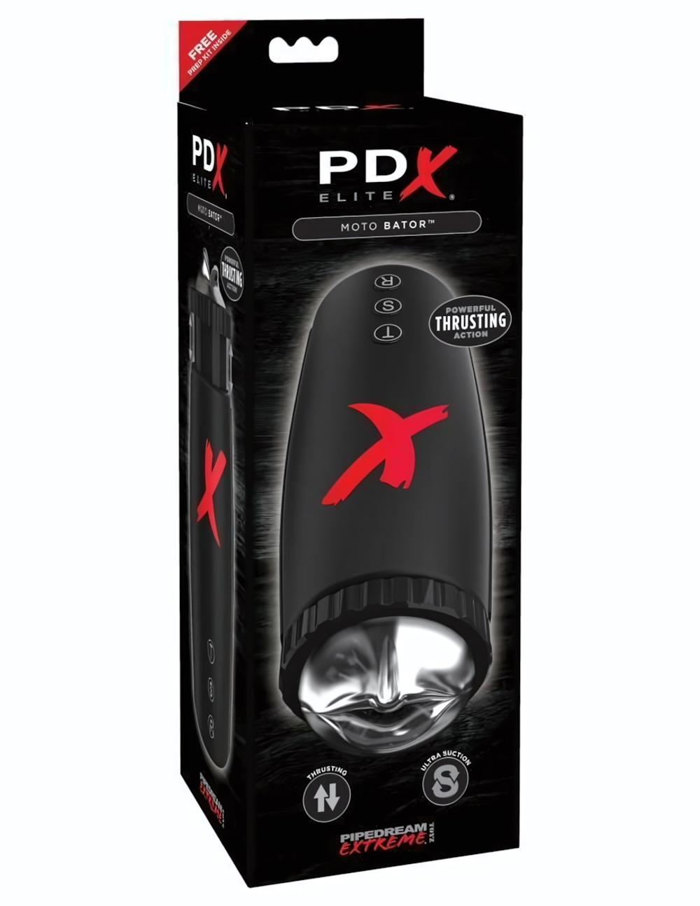 Автоматический мастурбатор-ротик Moto-Bator (Цвет: черный)