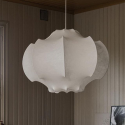 Люстра из перетянутого шелка 🤍