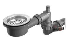 Сифон с сухим затвором Zorg KC 1 INOX