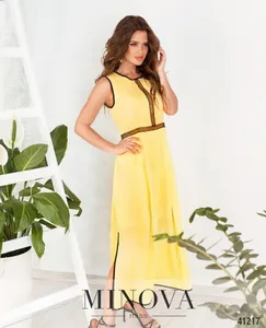 Платье 1069Н-жёлтый Minova