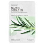 The Face Shop, Real Nature, маска для лица, чайное дерево, 1 шт., 20 г (0,70 унции)