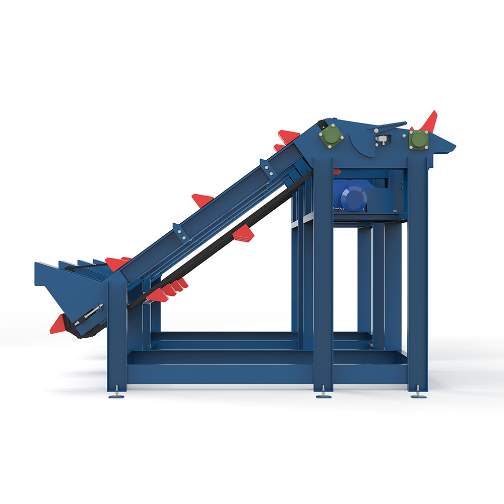 Разделитель бревен и поштучная выдача бревен