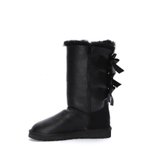 Угги Bailey Bow Tall Metallic Black