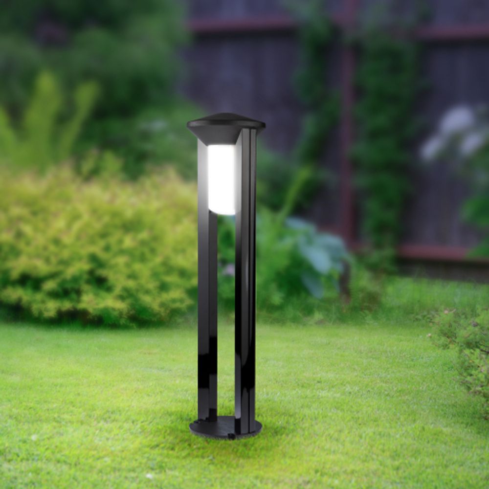 Садово-парковый светильник ЭРА ФТУ 01-20-004 Арка напольный черный IP54 Е27 max20Вт h800мм