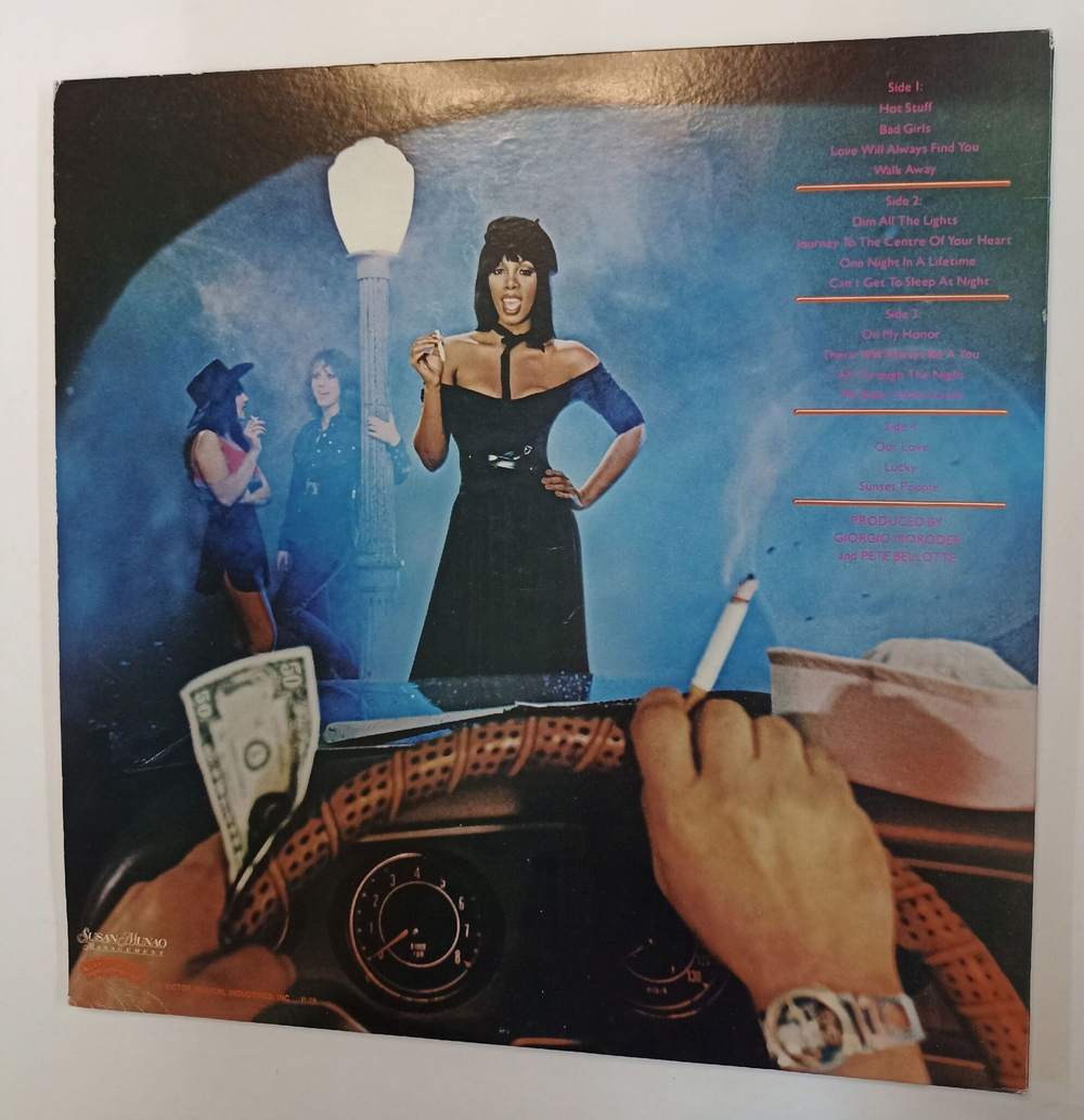 Винтажная виниловая пластинка Donna Summer Bad Girls (Japan 1979)