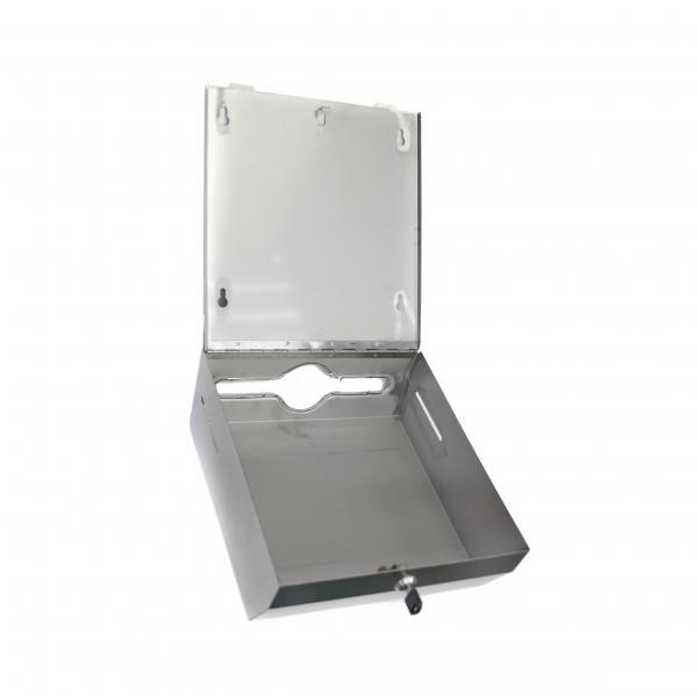 Диспенсер бумажных полотенец нерж. сталь TISSUE 04006.S матовый