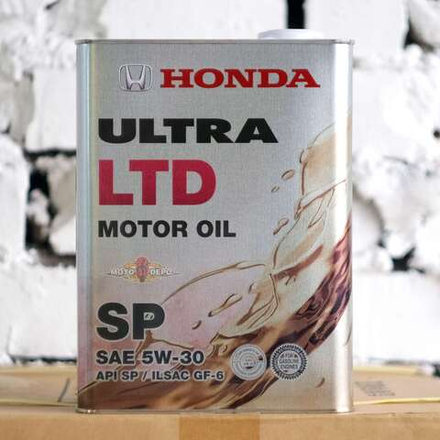 Масло моторное Honda Ultra LTD 5w30, API SP, ILSAC GF-6A (4л)