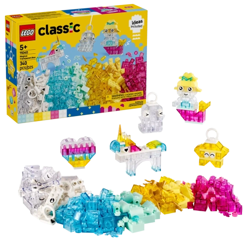 Конструктор LEGO Classic 11040 Волшедный прозрачный набор
