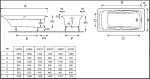 Ванна чугунная Jacob Delafon SUPER REPOS E2904-00 180x85 без ручек