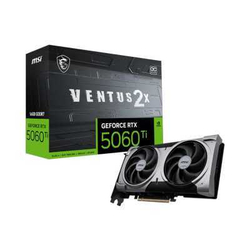 Видеокарта MSI nVidia GeForce RTX 5060 Ti 16G Ventus 2X OC Plus