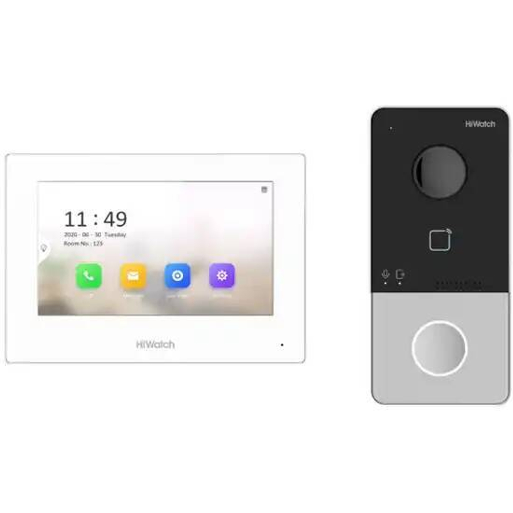 Комплект  HiWatch DS-D100IKWF(B)