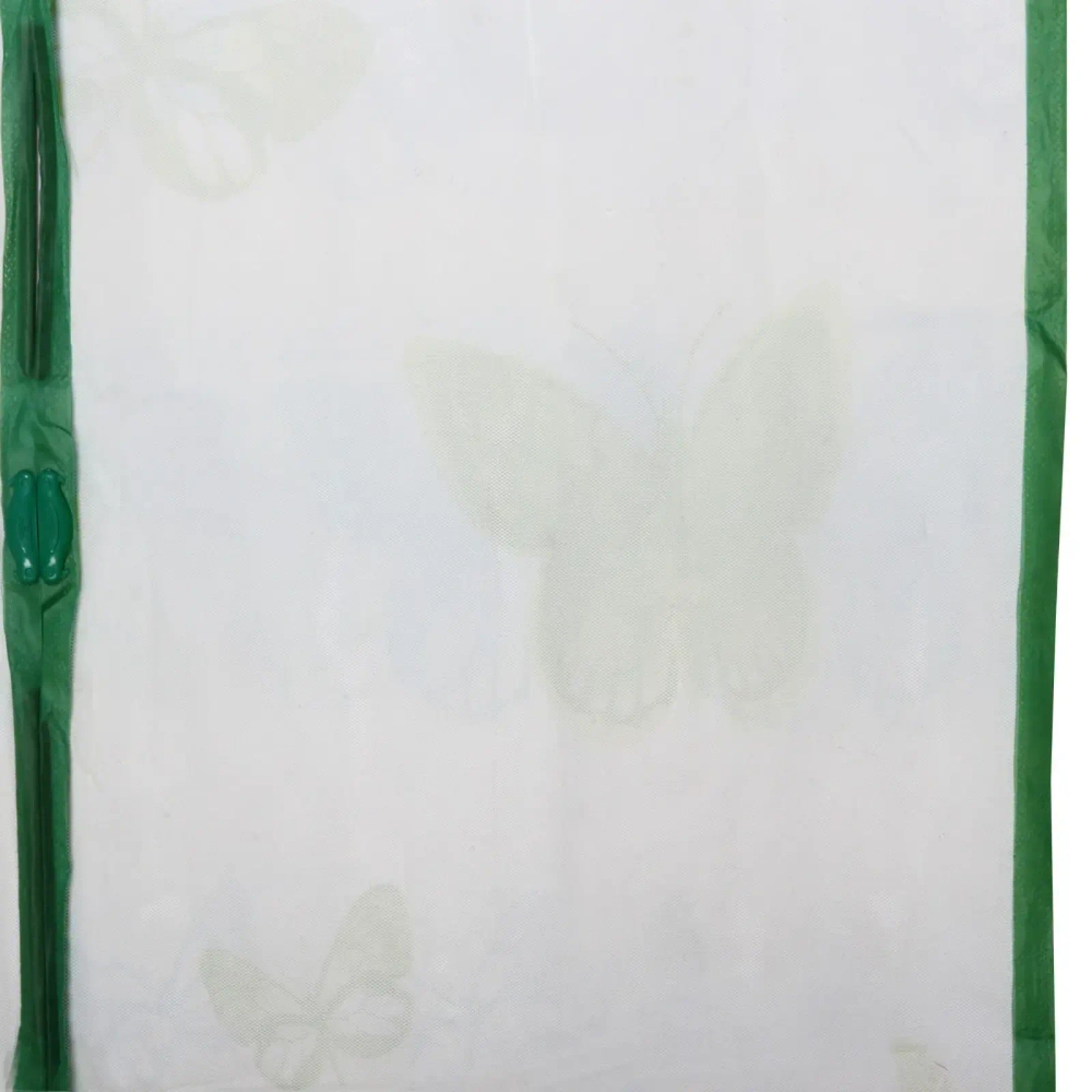 Сетка антимоскитная дверная на магнитах 100*210см «Скарлет» зеленая ДоброСад