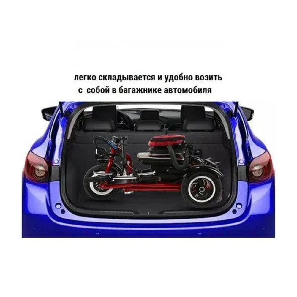 Электротрицикл Elbike Адъютант А2 с сиденьем
