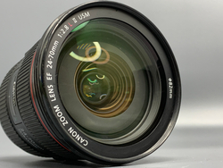 Canon EF 24-70mm 2.8L II USM Царапины на линзе