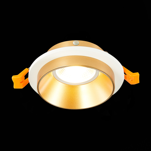 ST206.258.01 Св-к встр. Белый GU10 1*50W  IP20 D92xH38 220V Без ламп