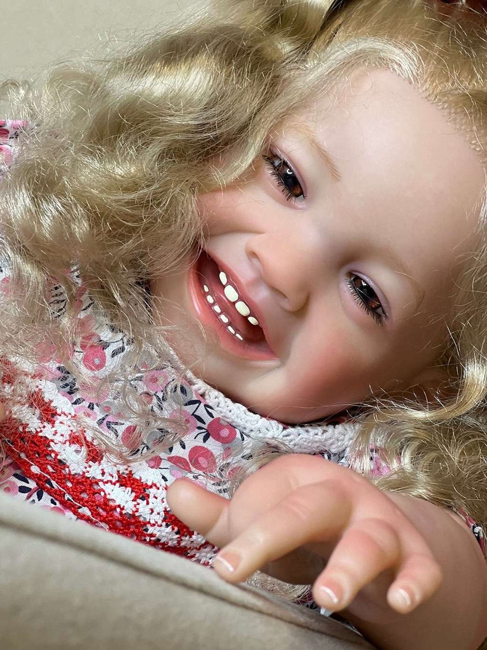 Кукла Реборн мягконабивная 60см в пакете (FA-614)