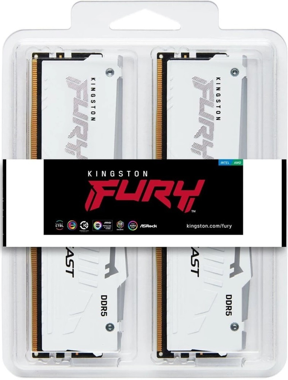 Модуль памяти DDR5 32GB (2*16GB) Kingston FURY KF560C36BWE2AK2-32