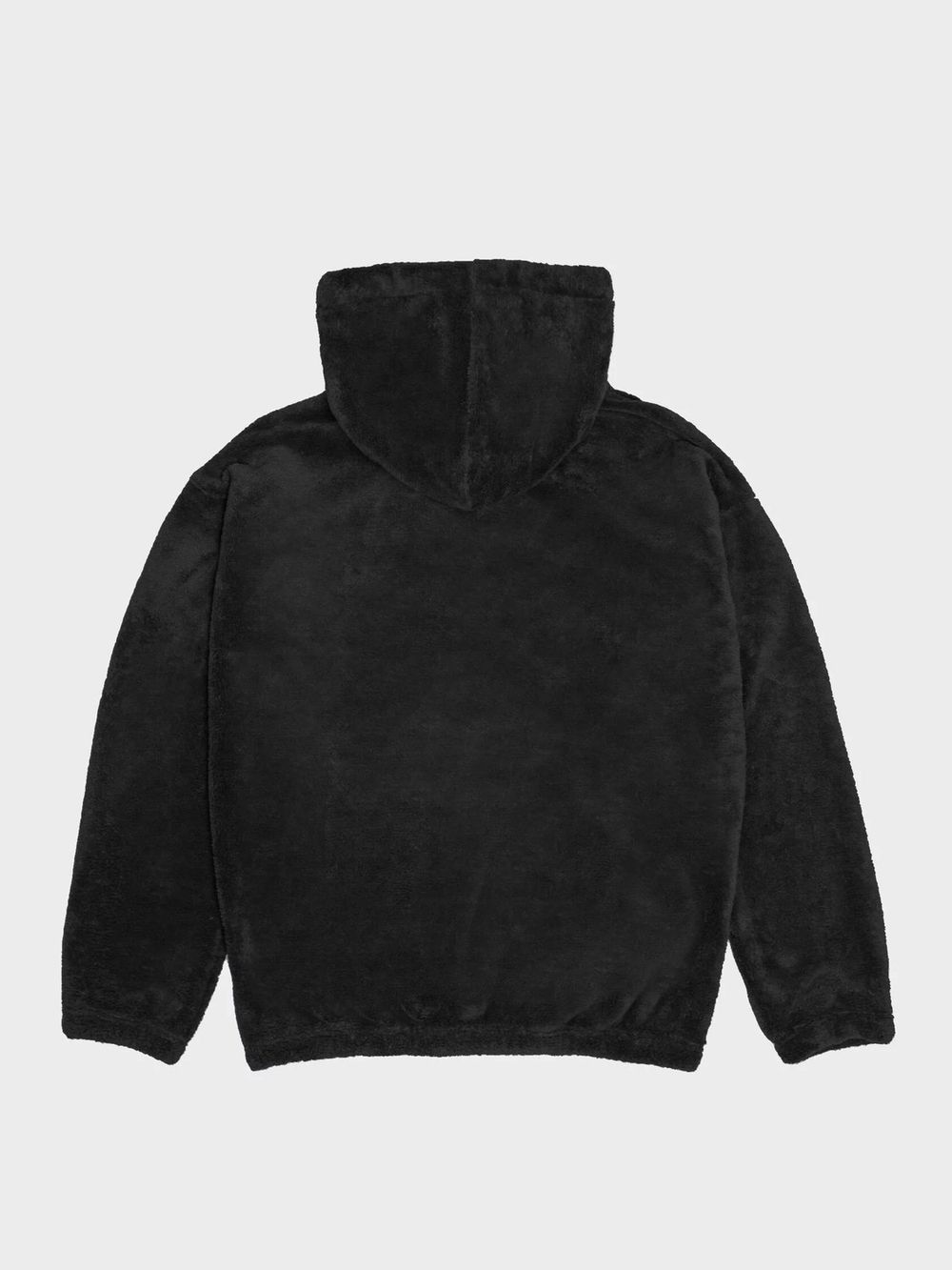 Худи Hardlunch плюшевый черный