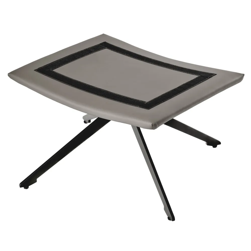 Оттоманка Bradex Home HUG светло-серый, экокожа