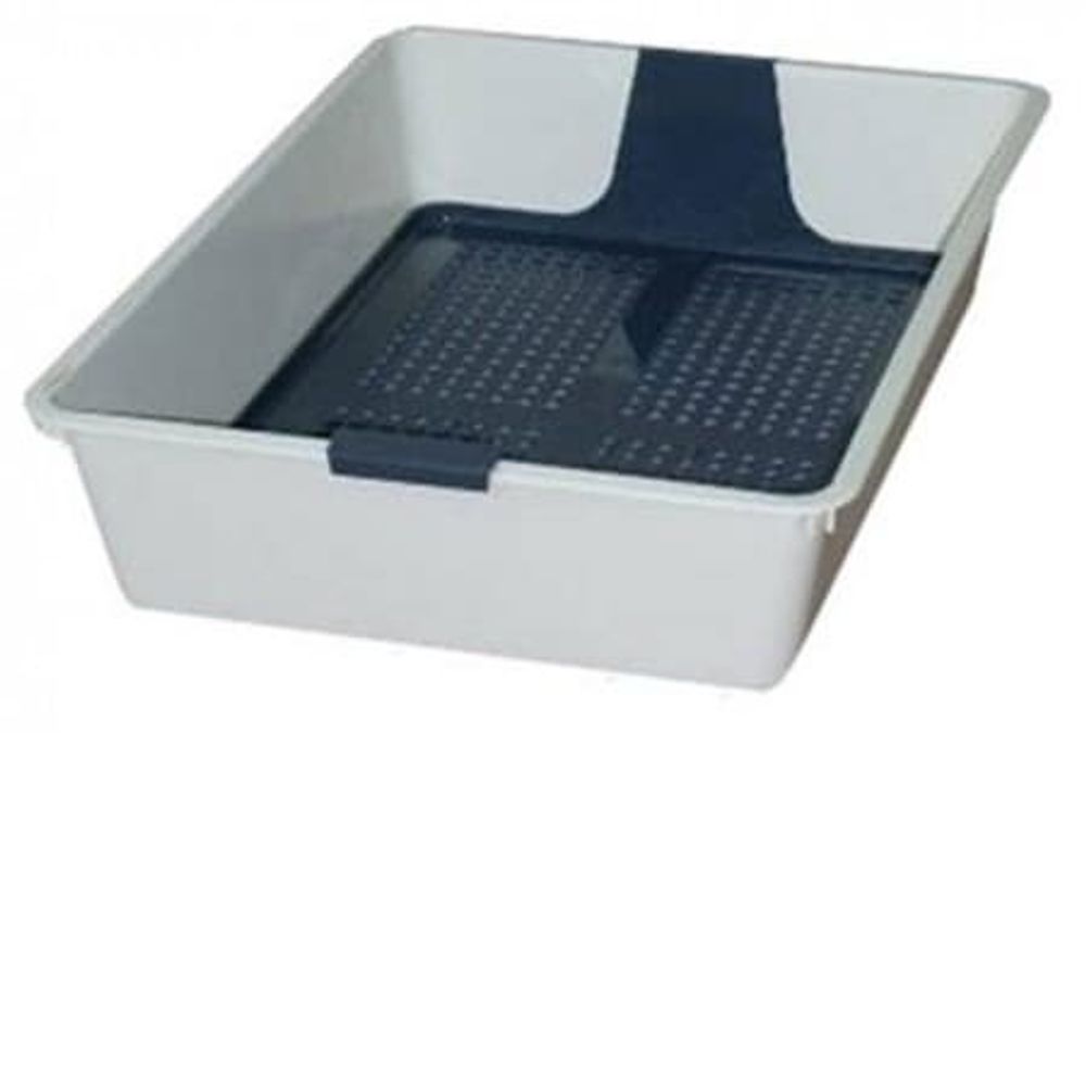 Туалет для кошек LITTER TRAY 42х30х10см с решеткой  Savic