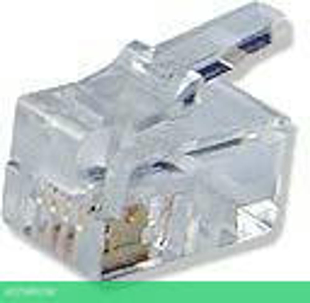 Коннектор телефонный TWT TWT-PL11-4P4C/100