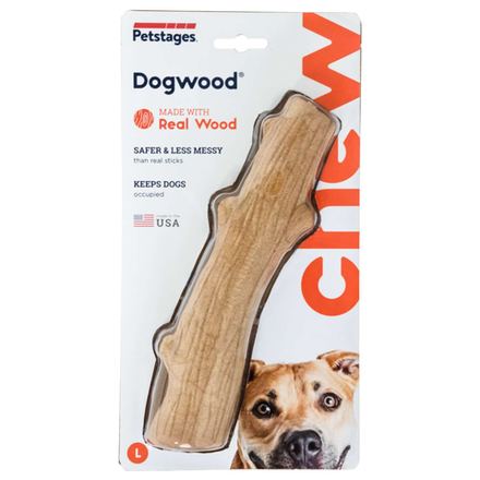 Игрушка для собак Petstages Dogwood палочка деревянная 22 см большая