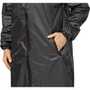 Плащ влагозащитный Waterproof Line Membrane WPL полиэфирный с ПУ покрытием на молнии тёмно-серый