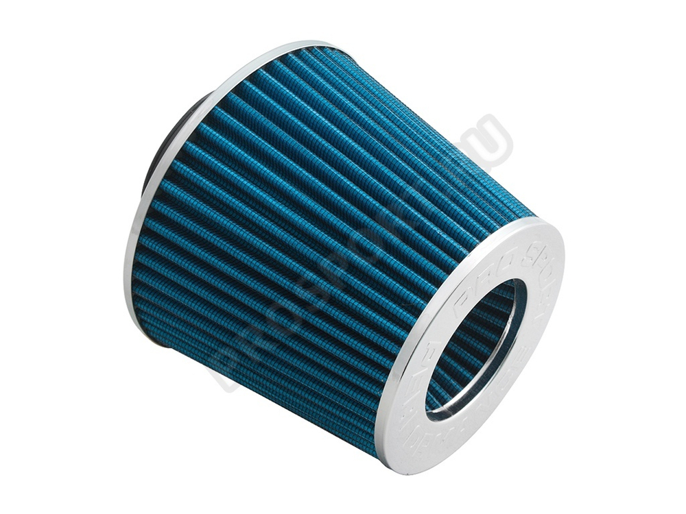 Фильтр воздушный нулевого сопротивления Sport MEGA FLOW, синий/хром D70мм