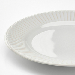IKEA STRIMMIG  (ИКЕА СТРИММИГ)  -  Тарелка, белая, 21 см