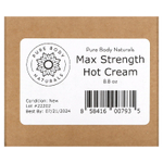 Pure Body Naturals, согревающий крем максимальной силы действия, 250 г (8,8 жидк. унции)