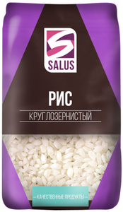Salus рис круглозернистый 800 г