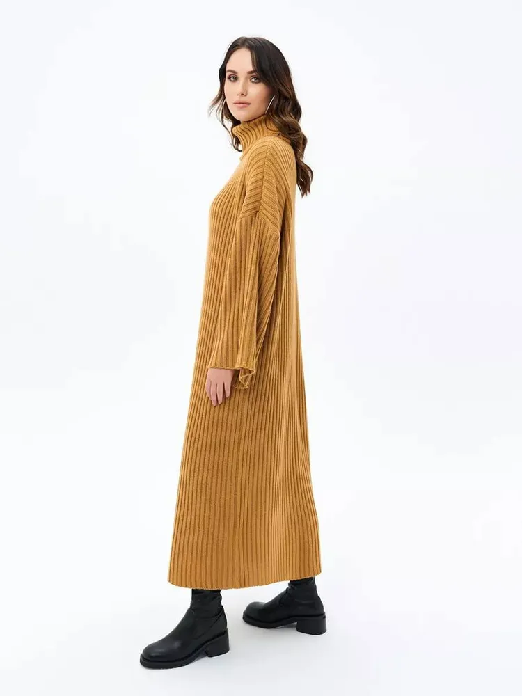 Платье шерстяное 7101100 Фабрика Моды