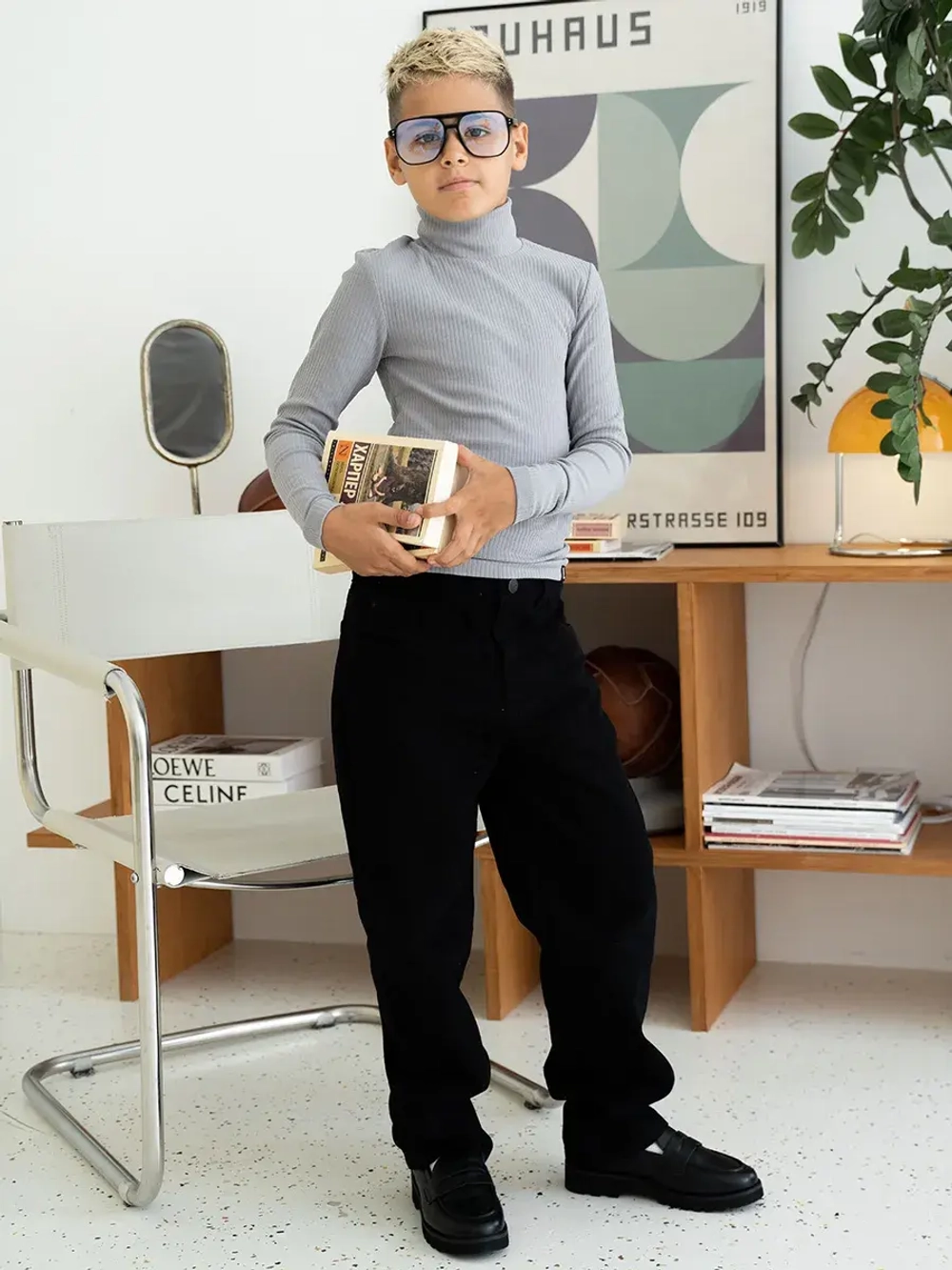 Водолазка для мальчика на осень школьная