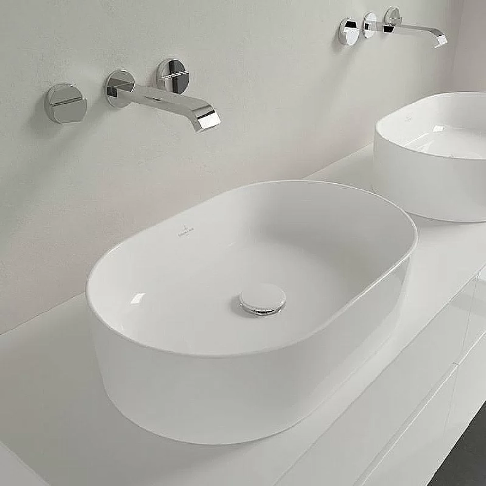 Раковина накладная Villeroy&Boch Collaro 56 4A195601 альпийский белый