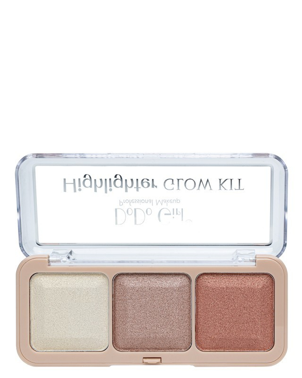 Хайлайтер DoDo Girl Glow Kit тон 03, 3 цвета, 12 г