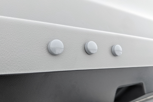 Автобокс на крышу автомобиля "Turino Medium" (серый) / PT-Group