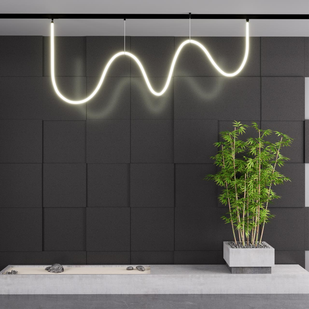 359139 KONST NT23 144 черный Трековый светильник для низковольтного шинопровода FLUM 3000K IP20 LED 25W 48V 2500Лм RAMO