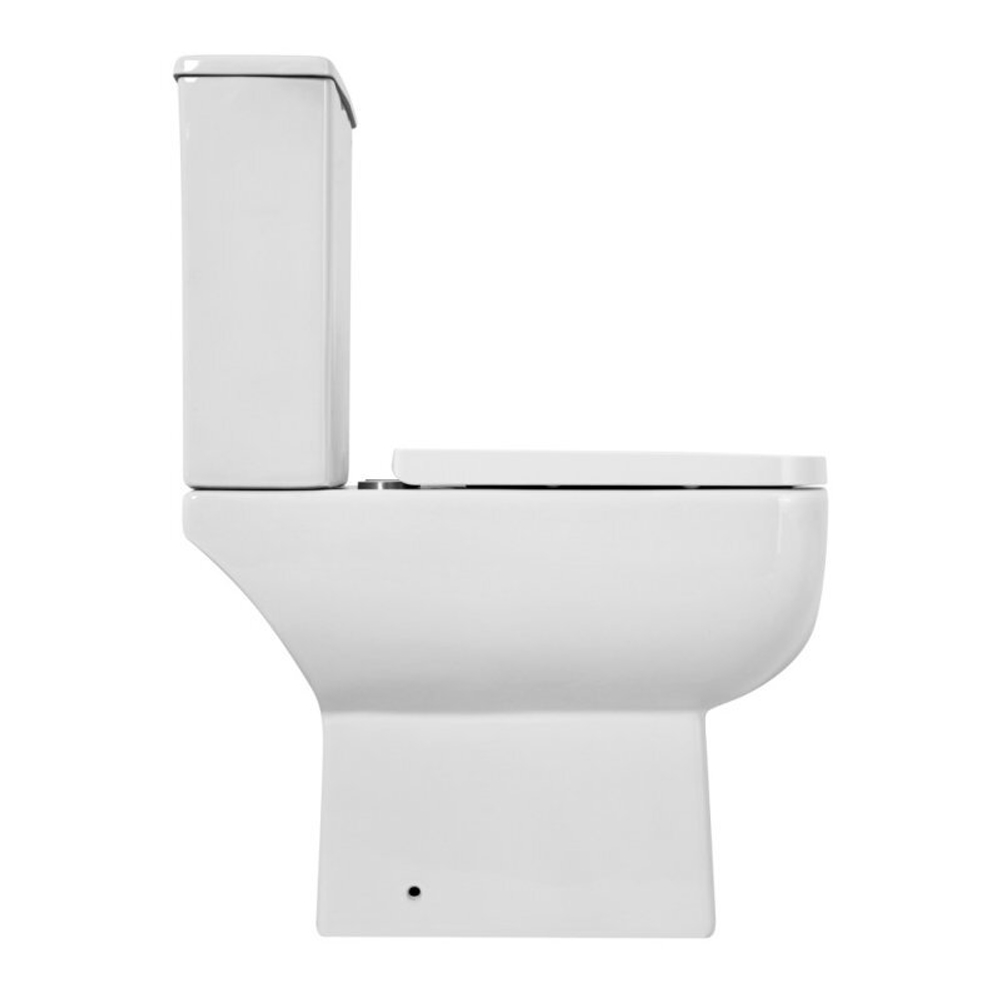 Унитаз-компакт безободковый с сиденьем BelBagno Aurora