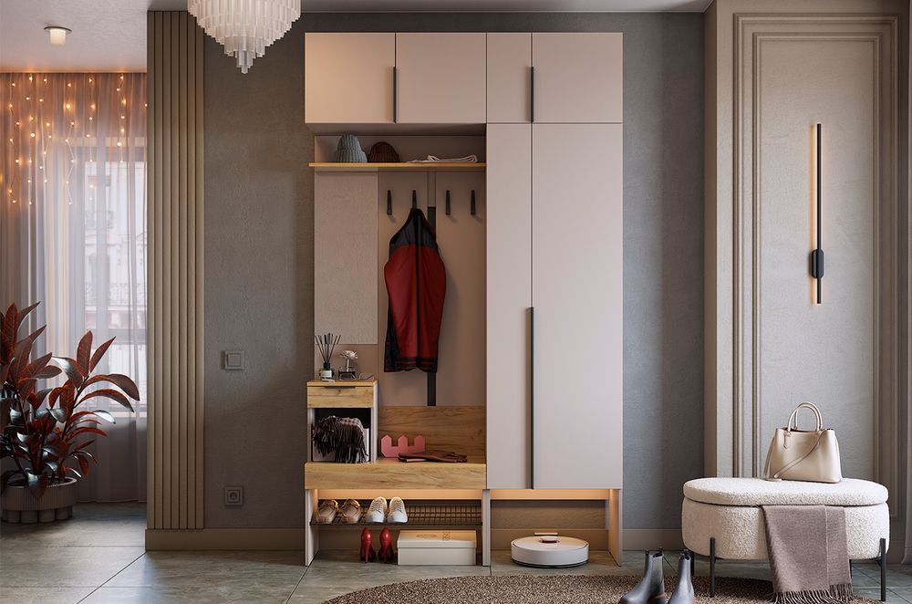 Прихожая "Баско" К6 1400, Мебельсон, г. Ижевск