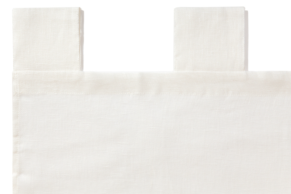 Шторы на петлях льняные 2шт Luxberry Timeless экрю Литва