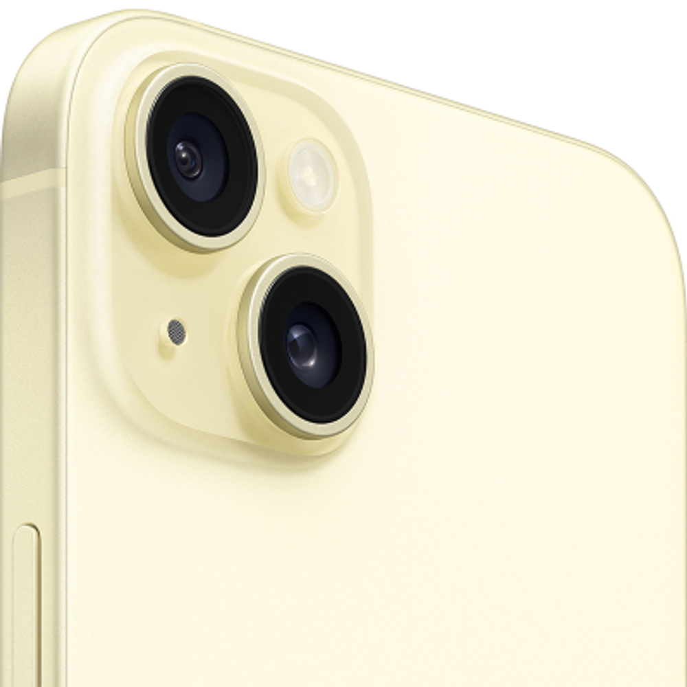 Смартфон Apple iPhone 15 256Gb "yellow" Sim + Esim