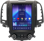 Магнитола для Hyundai Santa Fe 2 2006-2012 (климат, без штатного усилителя, рамка тип 2) - Teyes TPRO 2 монитор 9.7" в стиле "Тесла" на Android 10, ТОП процессор, 4G SIM-слот