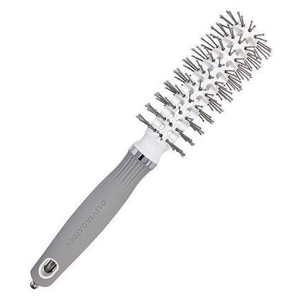 Olivia Garden Брашинг нейлон Expert Blowout Vent Double Bristles White&Grey 22мм