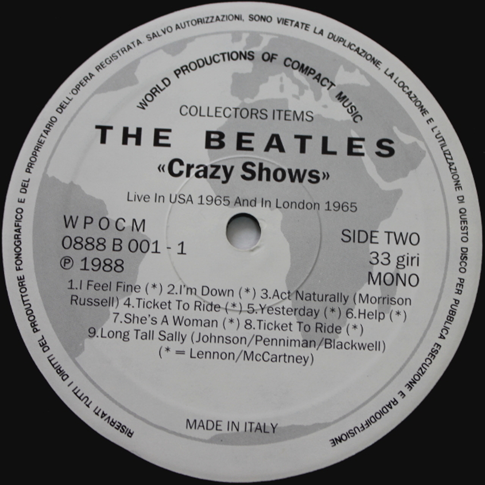 The Beatles / Crazy Shows (LP)