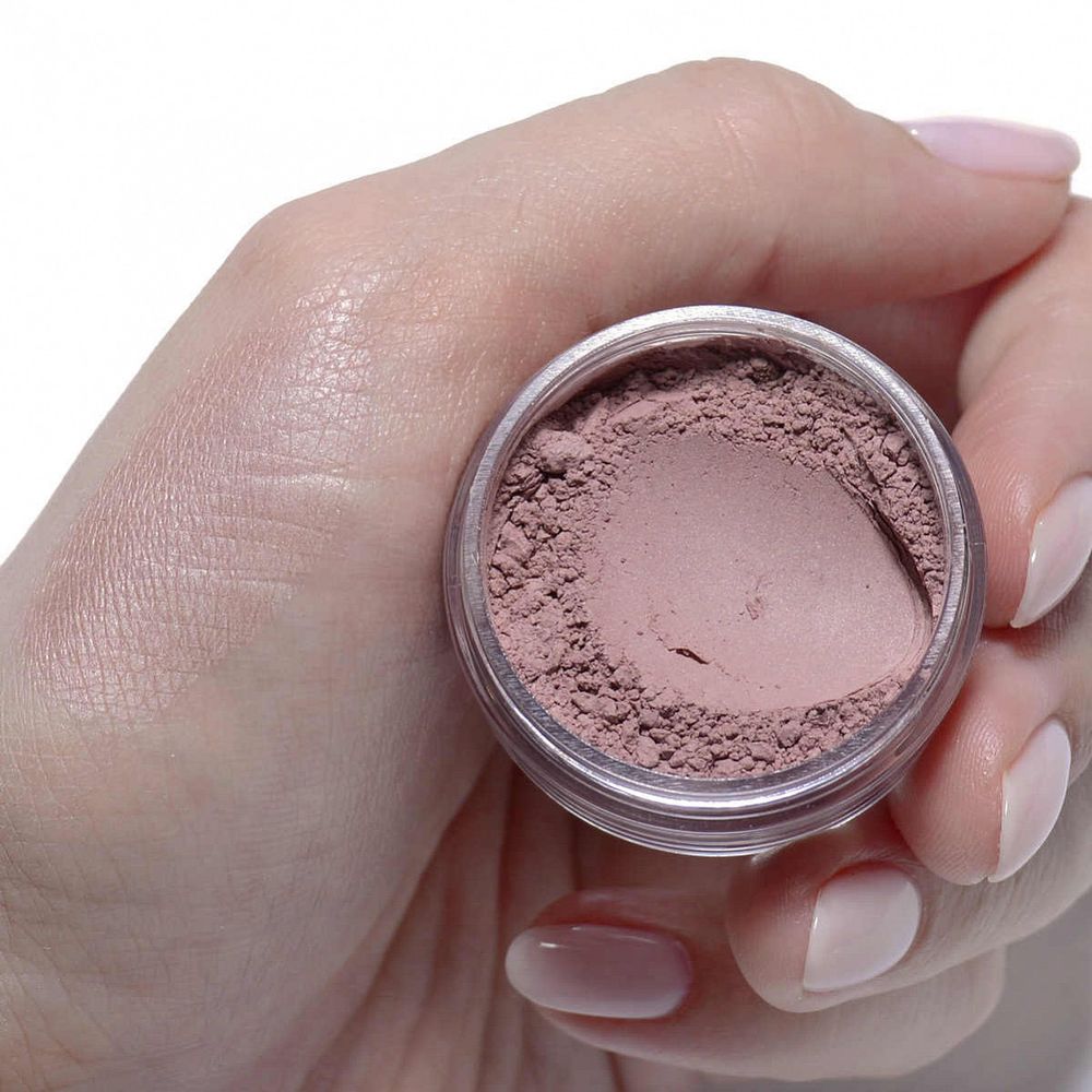 Тени для глаз Сатиновая коллекция ES219 Лилово-розовый 1,5 гр (Kristall Minerals Cosmetics)