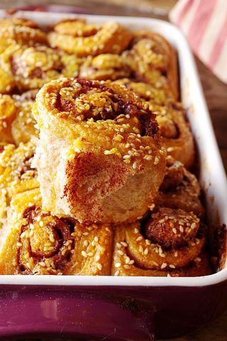 Булочки с корицей (Cinnabon Rolls) на бакферменте Sekowa